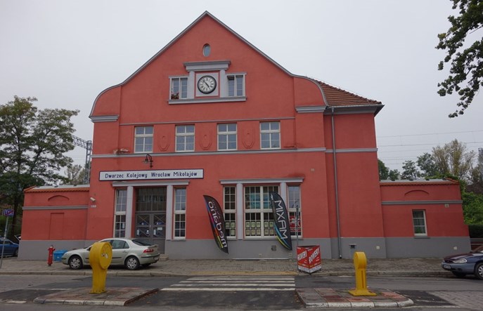 Wrocław Mikołajów. Bomby przy nasypie. Stacja zamknięta