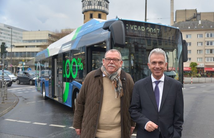Solaris dostarczy 5 autobusów elektrycznych do Frankfurtu nad Menem