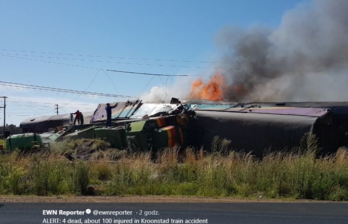 Katastrofa kolejowa w RPA