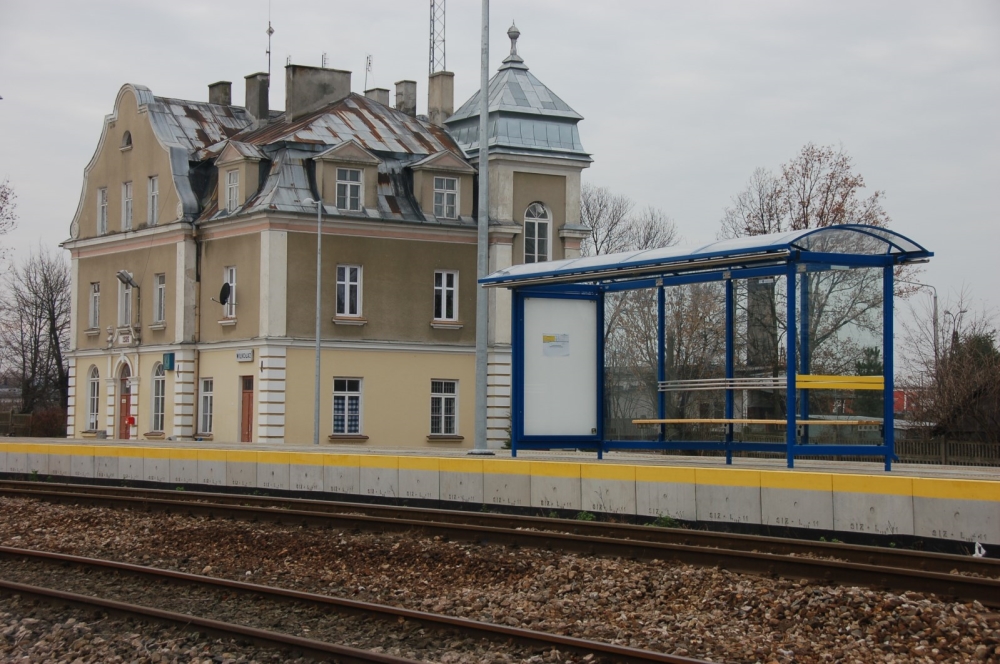 Kadr ze stacji Wilkołaz, 2012 r.