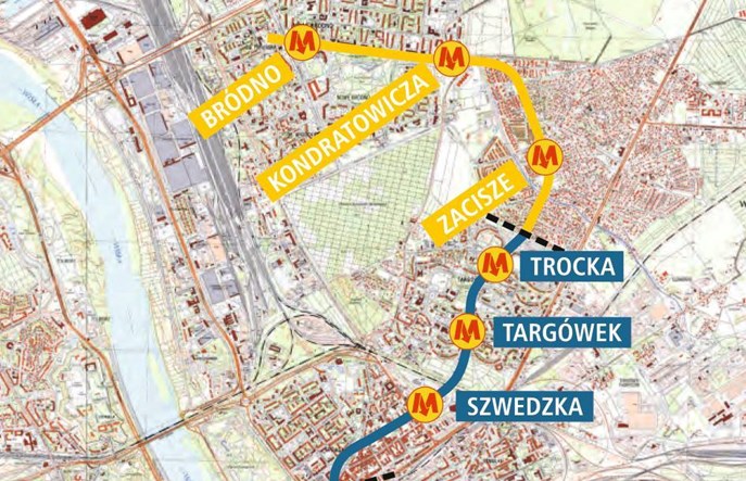 Metro na Bródno z najważniejszym dokumentem przed przetargiem