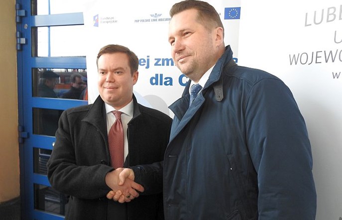 Tomasz Gontarz pełnomocnikiem wojewody lubelskiego ds. rozwoju infrastruktury kolejowej