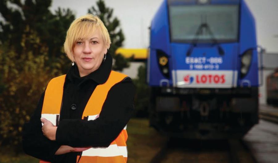 Pierwsza kobieta w gronie maszynistów Lotos Kolej Pierwsza kobieta w gronie maszynistów Lotos Kolej