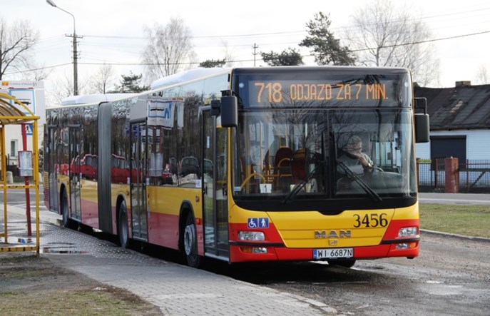 MZA Warszawa wybiera gazowe autobusy MAN-a