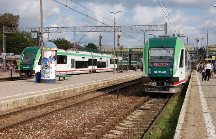 Kolejowy bilet miejski w Białymstoku
