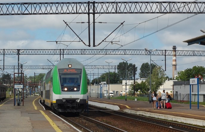 Letnia reaktywacja pociągów ze Słupska do Ustki. Od września znów remont