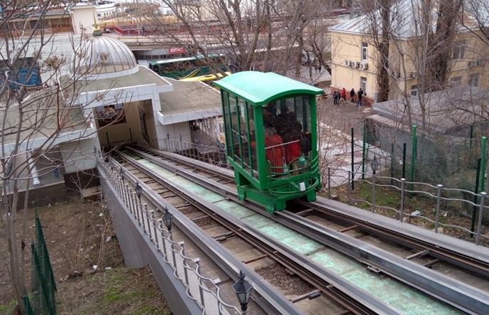 Odessa: Winda zwana funikularem