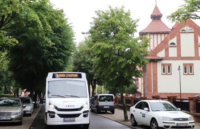 Ustka z komunikacją miejską