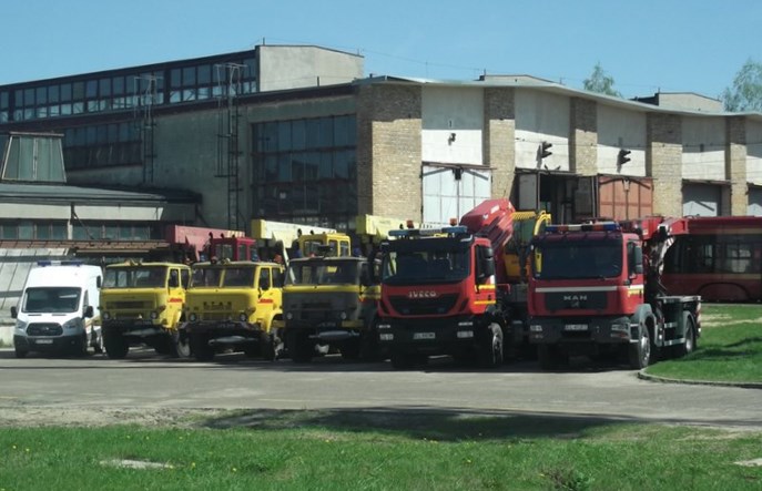 Łódź: Wodociąg naprawiony, tramwaje wracają do zajezdni