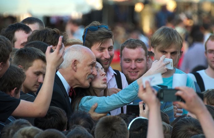 Wybory 2018. Janusz Korwin-Mikke: Usunąć tramwaje z centrum