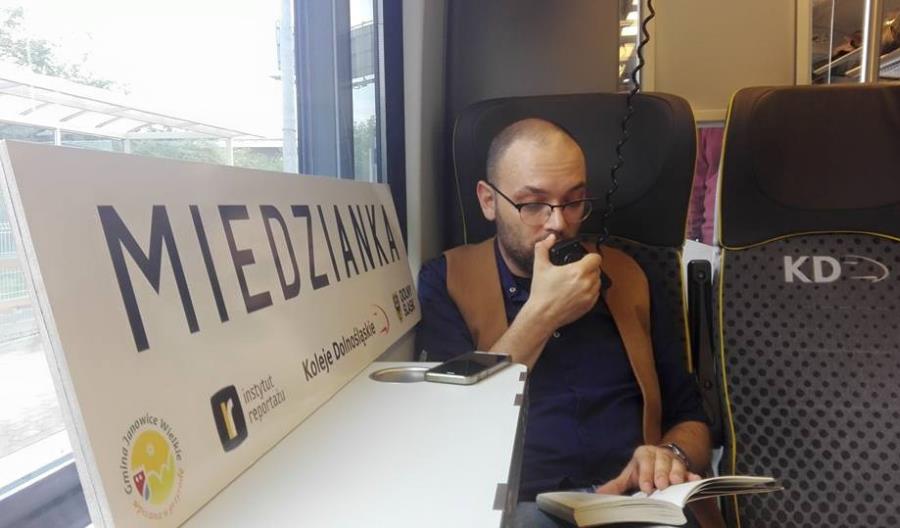 Pociągiem Kolei Dolnośląskich na Festiwal Reportażu w Miedziance Pociągiem Kolei Dolnośląskich na Festiwal Reportażu w Miedziance