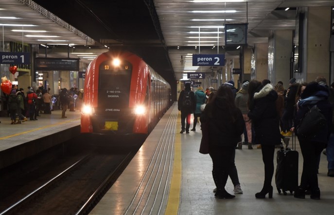 Najwięcej pasażerów w Polsce na Warszawie Śródmieście