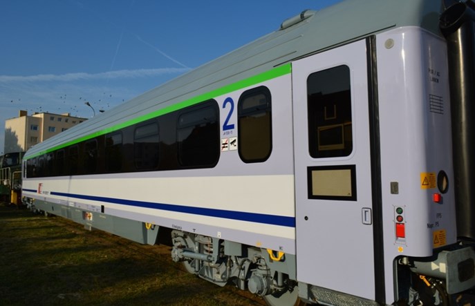 Cegielski zaprezentuje w Berlinie zmodernizowany wagon dla IC z nowymi wózkami