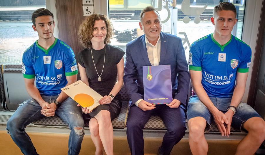 Współpraca Kolei Dolnośląskich i Miedzi Legnica Współpraca Kolei Dolnośląskich i Miedzi Legnica