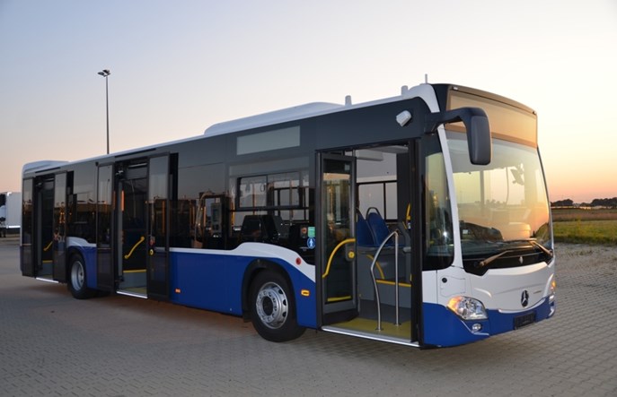 Mercedes Benz Citaro hybrid z tytułem „Bus of the Year 2019”