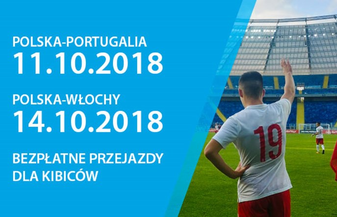 KŚ: Bezpłatne przejazdy dla kibiców na mecze reprezentacji Polski w piłce nożnej