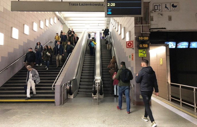 Metro wybrało wykonawcę nowych schodów ruchomych na Politechnice