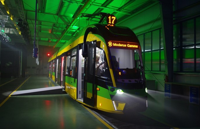 Technologia SiC od Medcom w nowych tramwajach Moderus Gamma