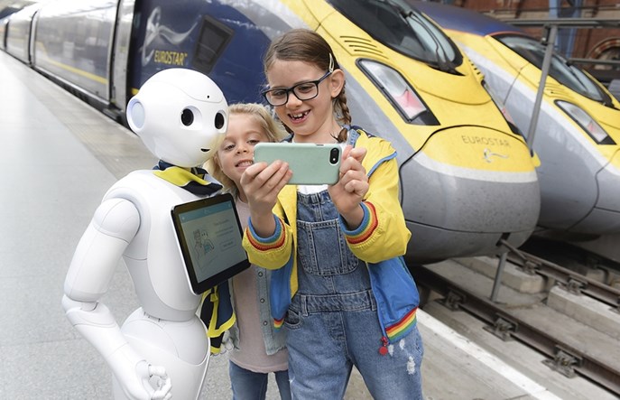Na londyńskim dworcu St Pancras pracuje… robot