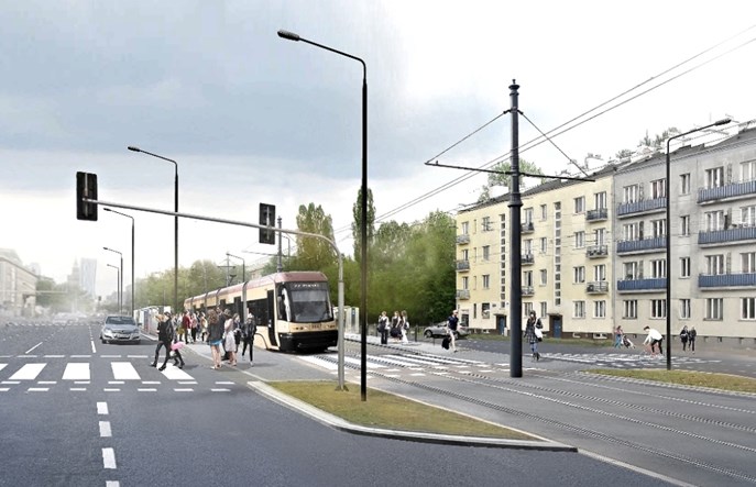 Tramwaje Warszawskie podpisały umowę na projekt tramwaju na Kasprzaka