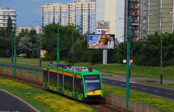 Poznań: Infrastruktura od dawna jest projektowana pod długie tramwaje