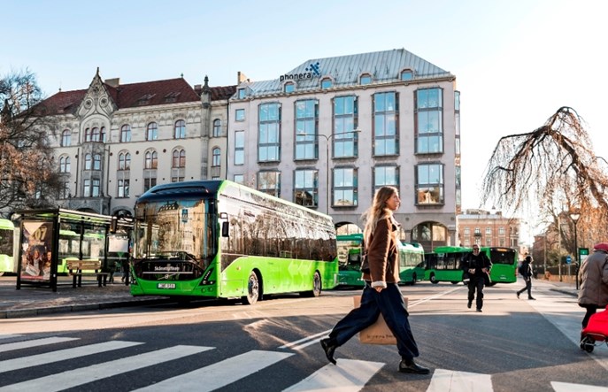 Elektryczne autobusy Volvo z Wrocławia do Malmö