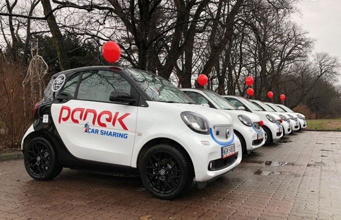 Car sharing elektryczny. Panek wprowadza smarty EQ