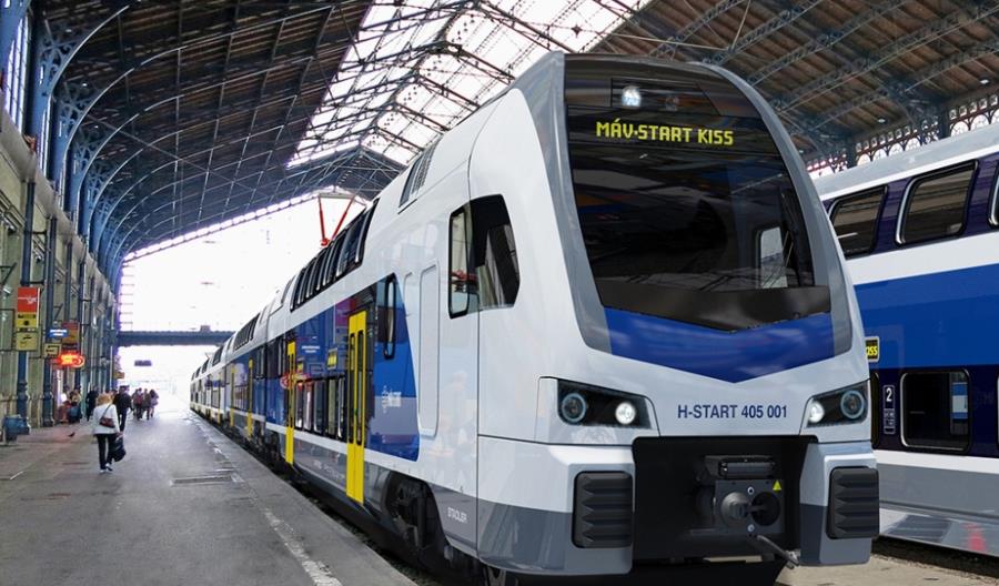 Stadler dostarczy na Węgry kolejne osiem jednostek Kiss Stadler dostarczy na Węgry kolejne osiem jednostek Kiss