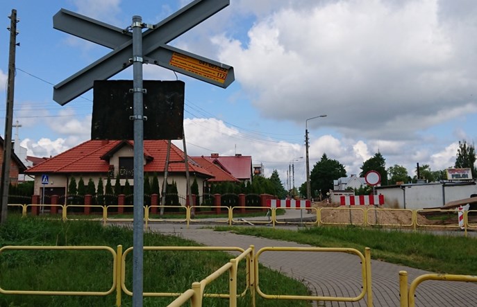 PLK: Żółta naklejka zapobiegła wypadkowi w Wodzisławiu Śląskim