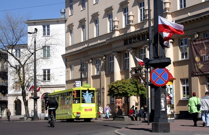 Łódź: Manufaktura remontuje swój „tramwaj” kołowy