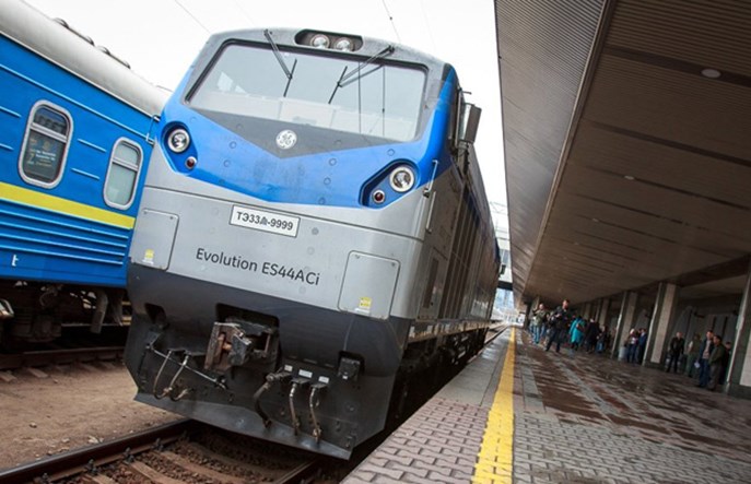 GE dostarczyło 30 lokomotyw na Ukrainę