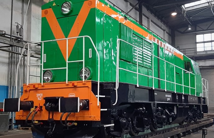 Lokomotywa SM31-143 w nowych barwach