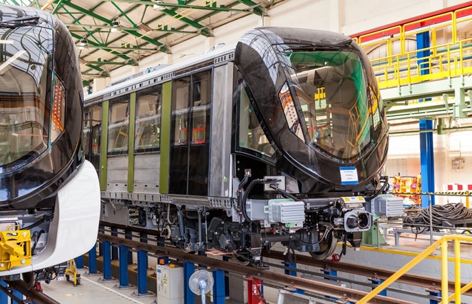 Alstom wysyła z Chorzowa ostatni skład metra dla Rijadu