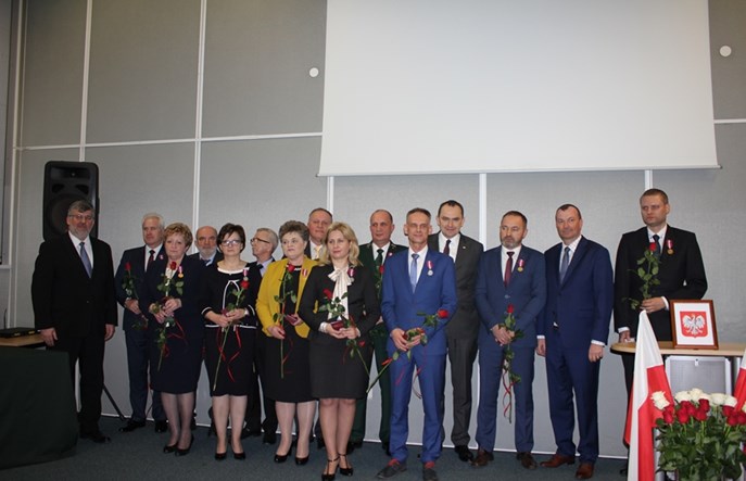 Pracownicy Kolei Mazowieckich otrzymali Medale za Długoletnią Służbę