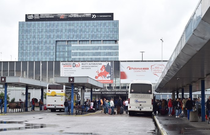 Dworzec autobusowy Warszawa Zachodnia z rekordowymi wynikami