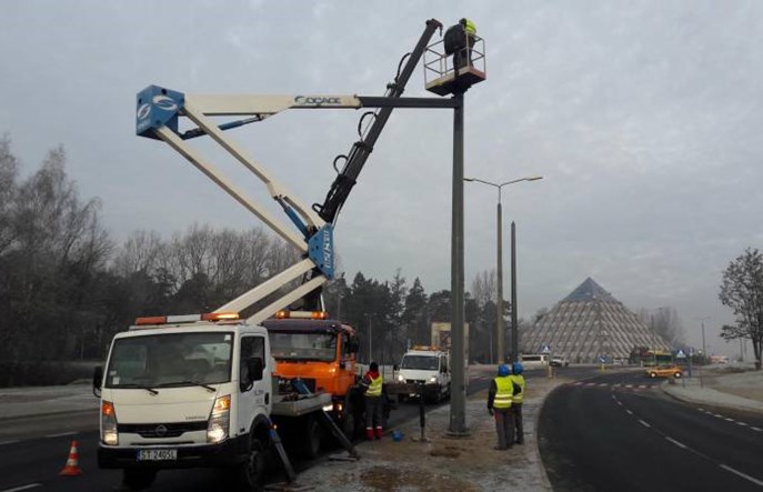 Tychy wraz z budową trasy trolejbusowej wymienią oświetlenie