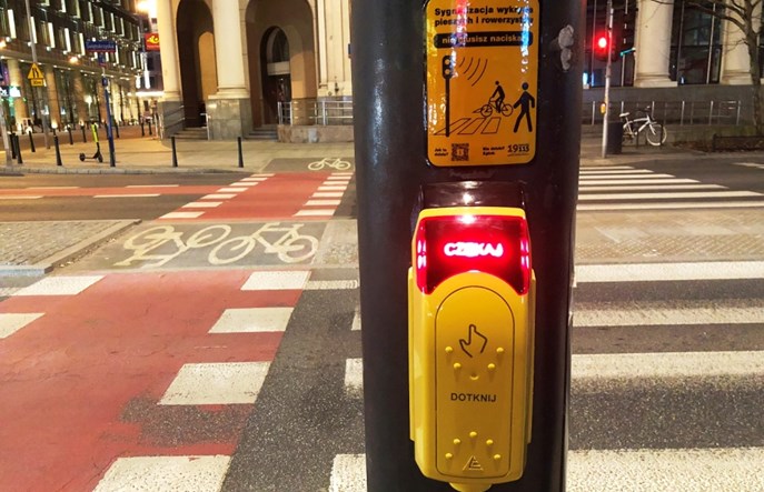 Warszawa: Oprócz przycisków automatyczna detekcja pieszych