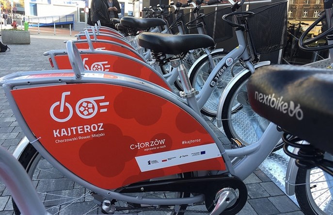 Rowery z Katowic, Tychów, Sosnowca i Chorzowa bedą kompatybilne