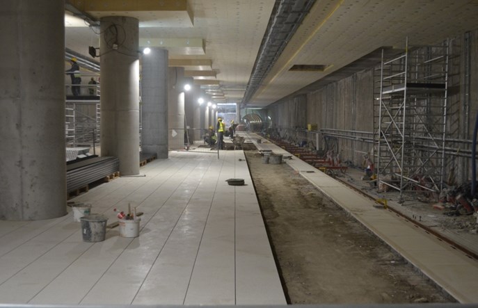 Metro na Wolę: Trwają prace wykończeniowe