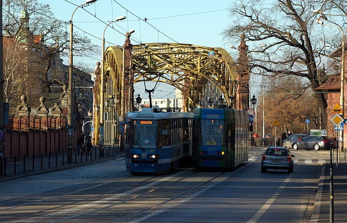 Wiatr zatrzymał tramwaje we Wrocławiu i WKD w Warszawie