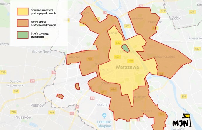 Warszawa. Miasto Jest Nasze proponuje Nowy Ład Parkingowy