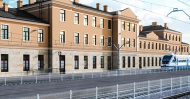 Dworzec w Skarżysku-Kamiennej z umową (wizualizacje)