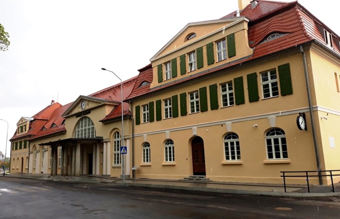 Dworzec w Żaganiu otwarty dla podróżnych