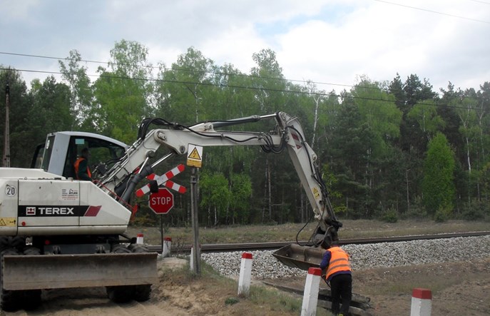 Trwa remont torów na odcinku Kutno – Płock