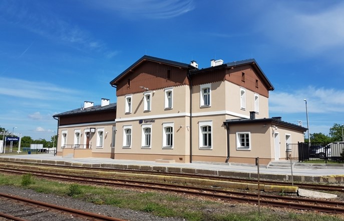 Dworzec kolejowy w Zgorzelcu po modernizacji