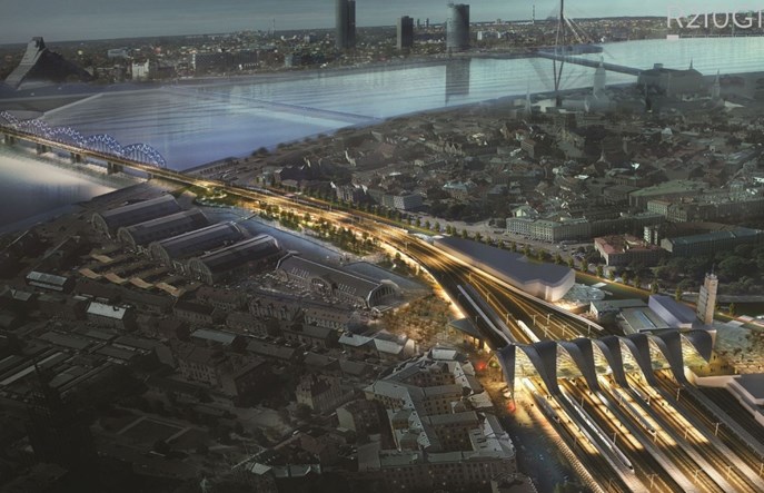 Ryga rozbuduje stację kolejową dla Rail Baltiki. Kontrakt za 430 mln euro
