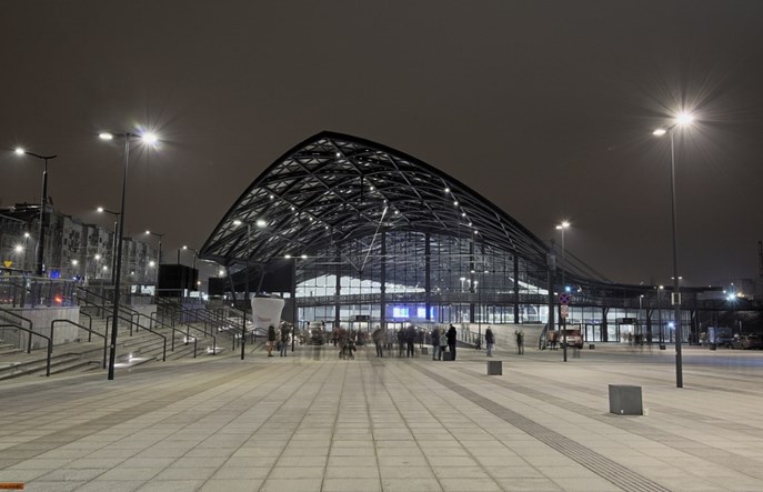 Łódź Fabryczna: Dworzec znów przecieka. Trwa uszczelnianie konstrukcji