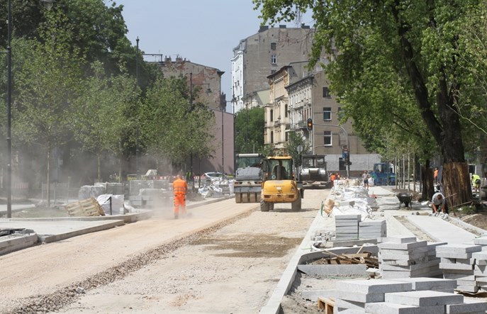 Łódź: Traugutta będzie przejezdna w lipcu