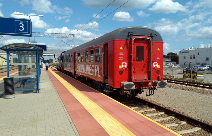 SKPL dotarł do Sędziszowa Młp. Kolejny etap robót w Rzeszowie