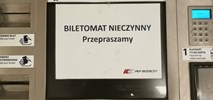 Większość biletomatów PKP Intercity na dworcu Warszawa Centralna nie działa